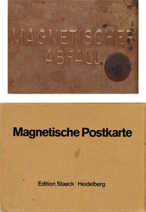 Joseph Beuys: Magnetischer Abfall – Objekt kaufen – Edition Staeck