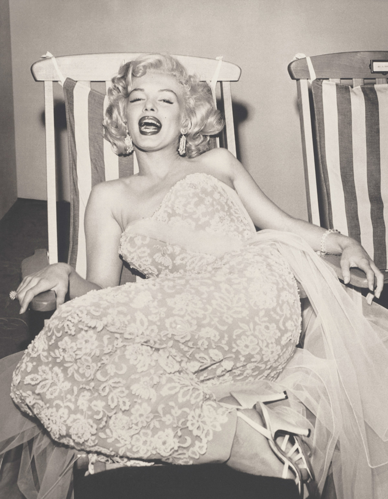 Frank Worth: Marilyn Monroe on Deck Chair, 1955