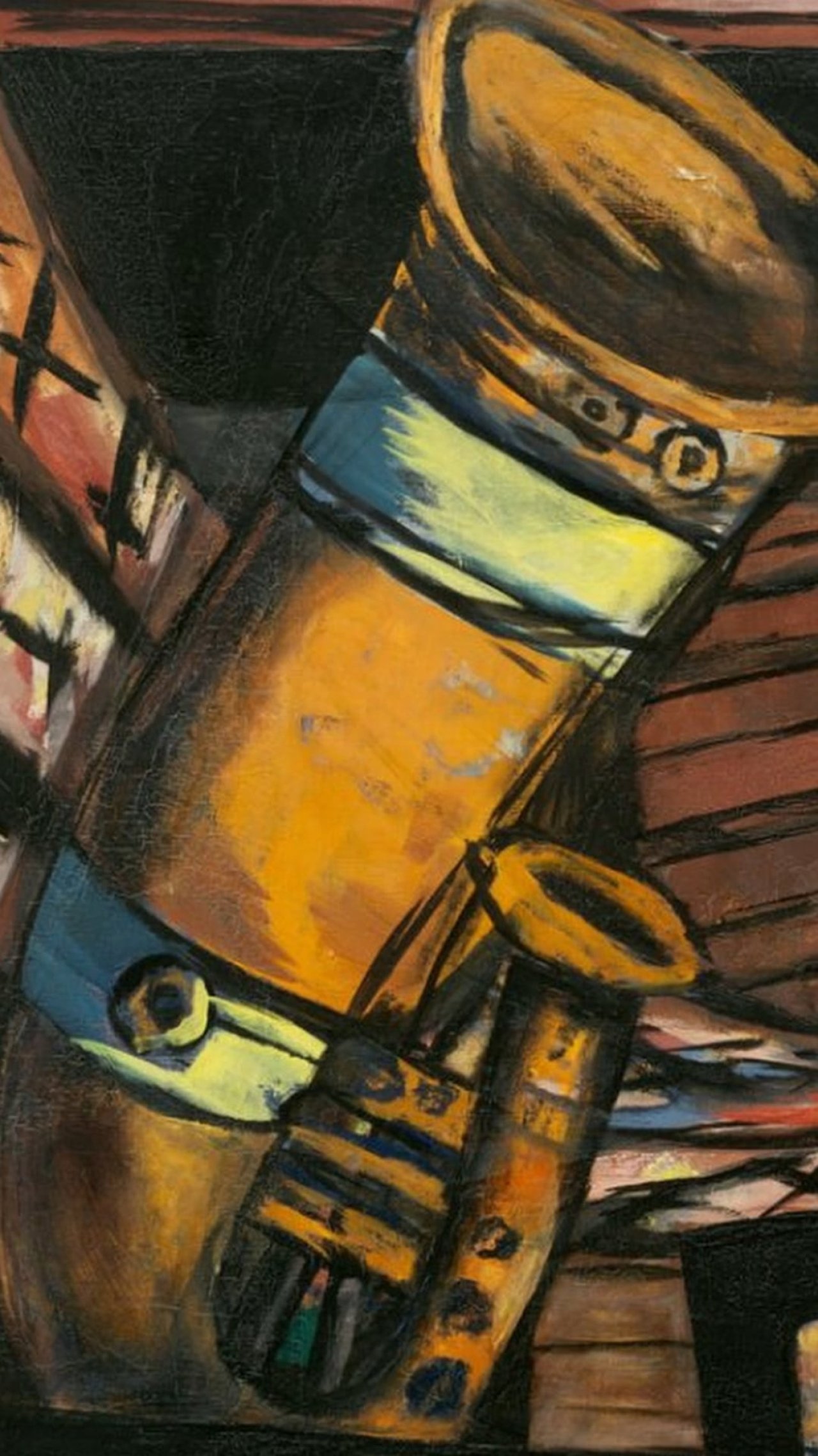 Video still. max Beckmann. Orchester. 1932.