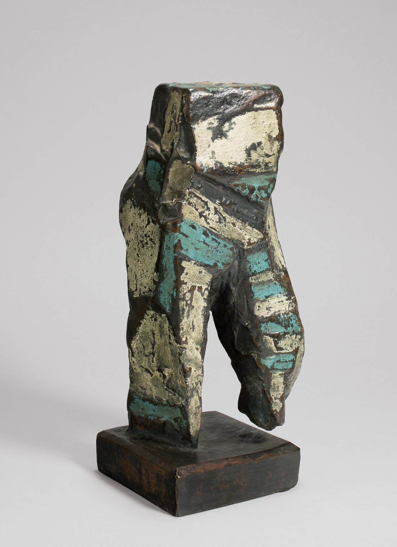 Auf diesem Bild ist das folgende Kunstwerk zu sehen: Markus Lüpertz. Standbein-Spielbein. 1982.