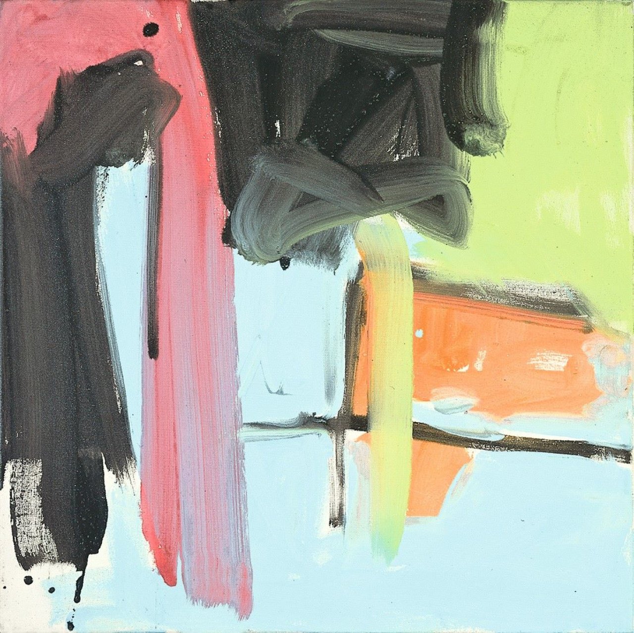 Auf diesem Bild ist das folgende Kunstwerk zu sehen: Michel Majerus. Ohne Titel. 1996.