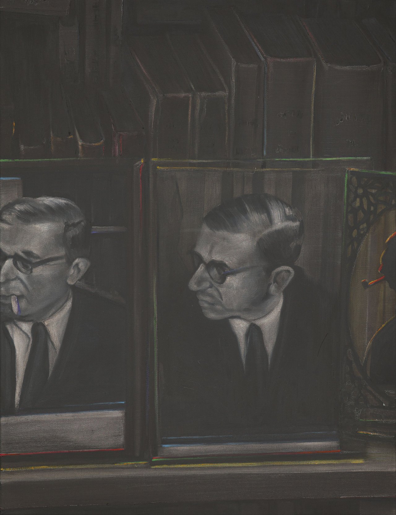 Auf diesem Bild ist das folgende Kunstwerk zu sehen: Sławomir Elsner. „“Interieur„ 4. (at Simone de Beauvoir)“. 2010.