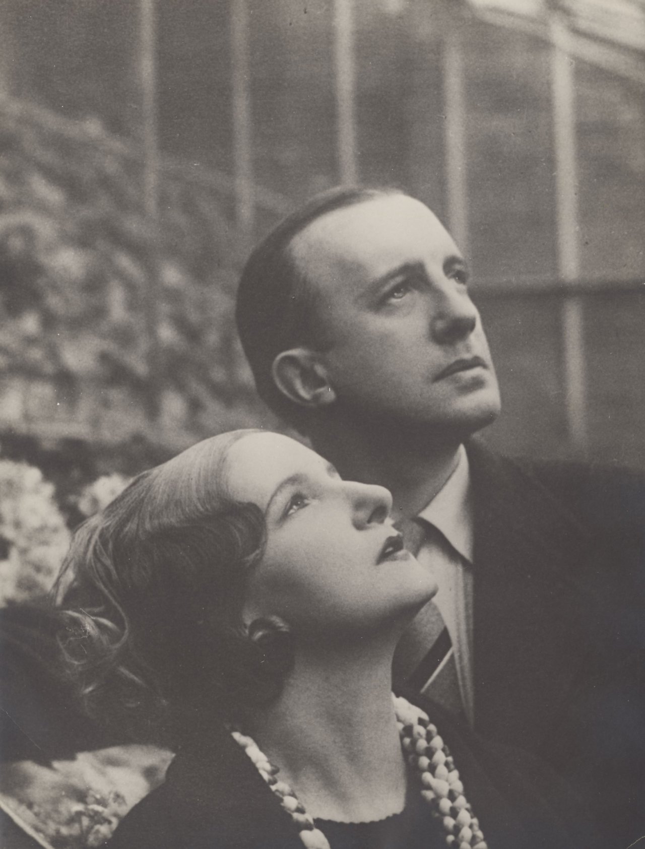 This picture shows the following artwork:  Man Ray. Paul Éluard and Valentine Hugo. Circa 1935.