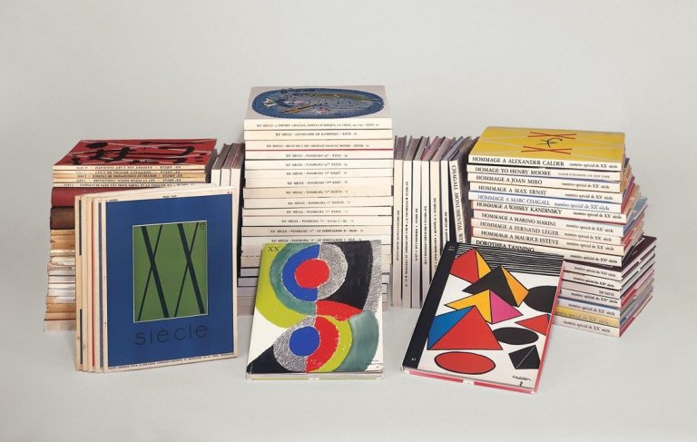 Auf diesem Bild ist das folgende Kunstwerk zu sehen:  Mappenwerk. XXE (Viengtième) Siècle (Alte Serie, Neue Serie und Sonderausgaben). 1938-1985.