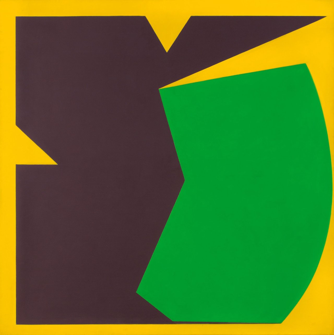 Auf diesem Bild ist das folgende Kunstwerk zu sehen: Georg Karl Pfahler. „Espan Nr. 69“. 1989.