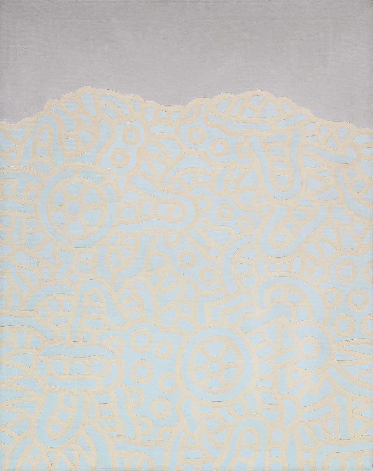 Auf diesem Bild ist das folgende Kunstwerk zu sehen: Alexis Akrithakis. Ohne Titel. 1972.