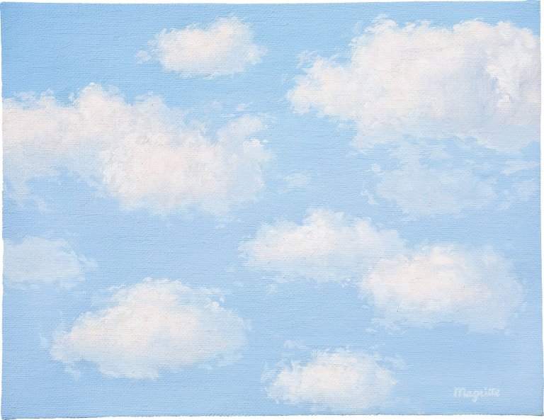 Auf diesem Bild ist das folgende Kunstwerk zu sehen: René Magritte. „La Malédiction“. 1963.