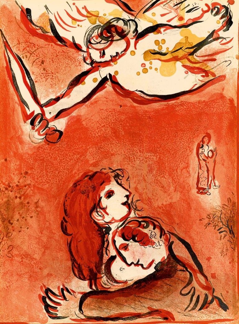 Auf diesem Bild ist das folgende Kunstwerk zu sehen: Marc Chagall. Tériade Éditions/Paris,. 1960.
