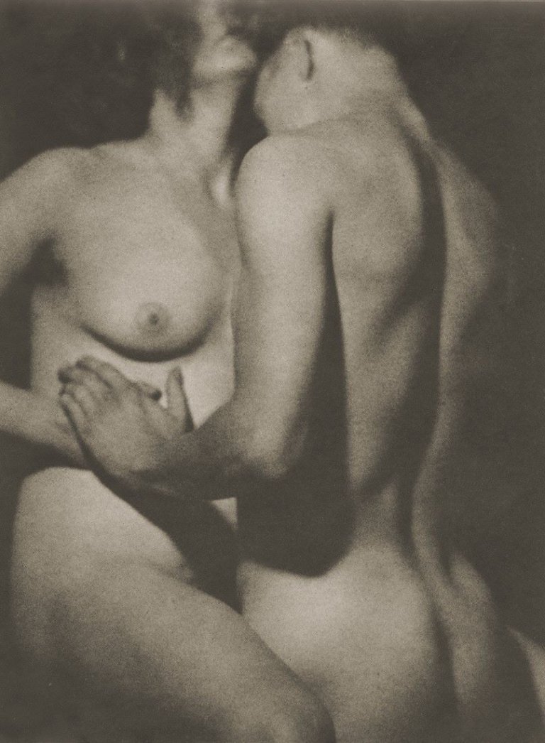 Auf diesem Bild ist das folgende Kunstwerk zu sehen: Albert Rudomine. Ohne Titel (Aktstudie). 1920er Jahre.