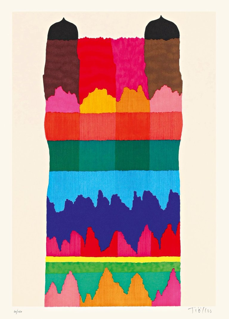 Auf diesem Bild ist das folgende Kunstwerk zu sehen: Heinz Trökes. Ohne Titel. 1973.