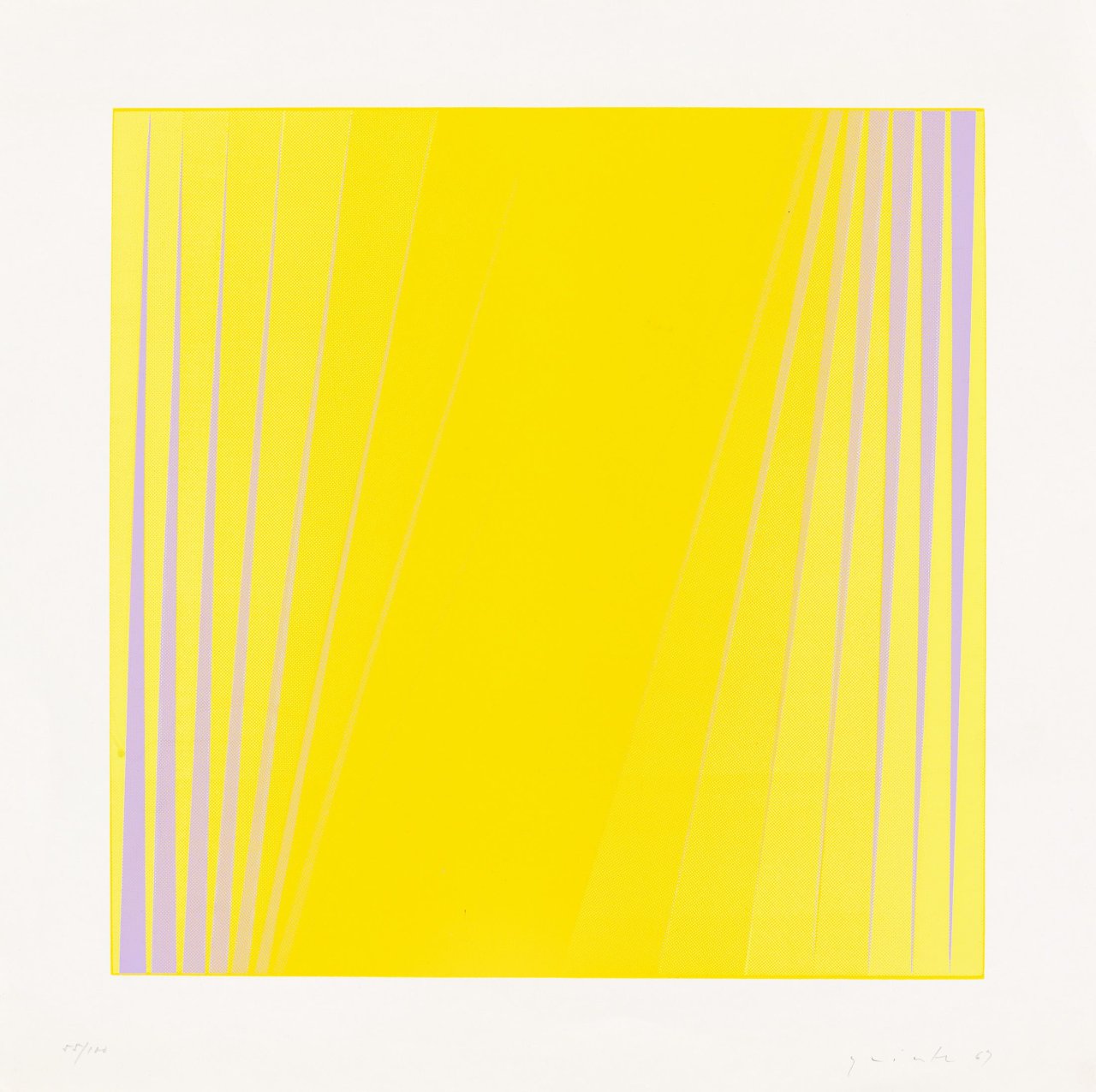Auf diesem Bild ist das folgende Kunstwerk zu sehen: Lothar Quinte. Ohne Titel. 1969.