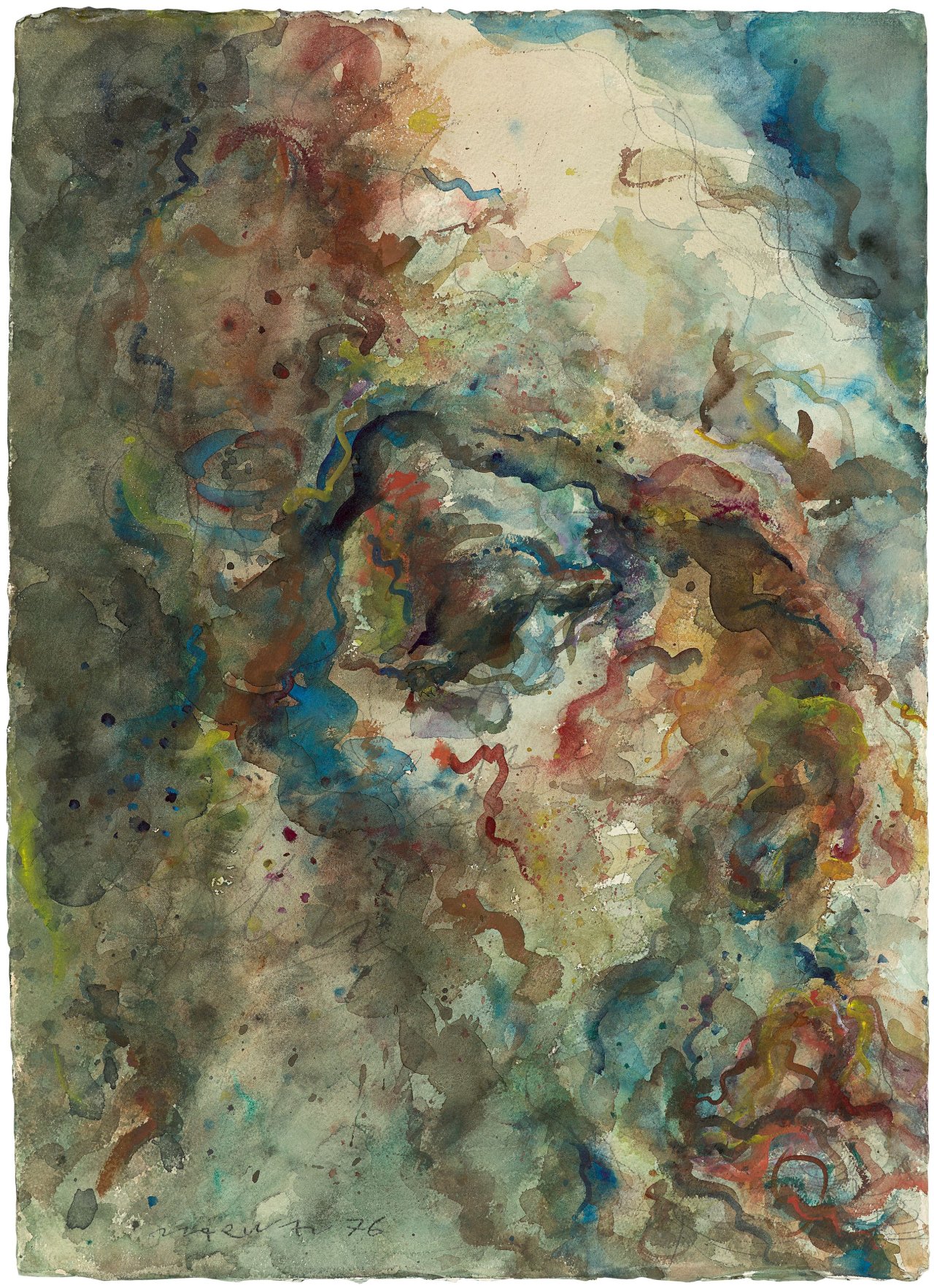 Auf diesem Bild ist das folgende Kunstwerk zu sehen:  Marwan. Kopf, Nr. 168. 1976.