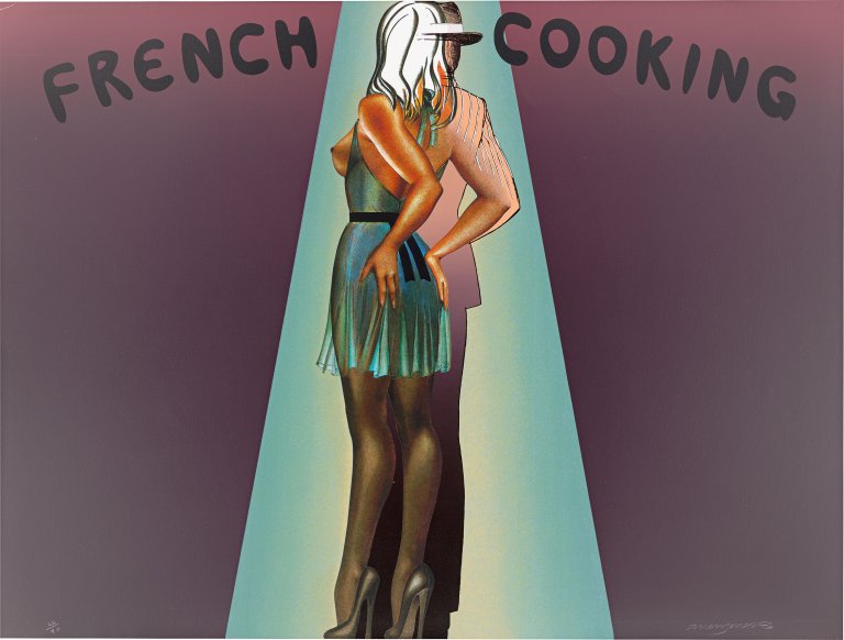 Auf diesem Bild ist das folgende Kunstwerk zu sehen: Allen Jones. „French Cooking“. 1973.