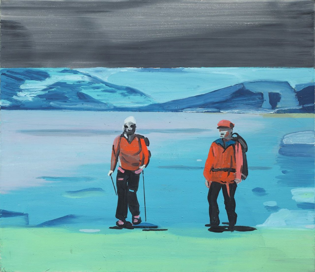 Auf diesem Bild ist das folgende Kunstwerk zu sehen: Eberhard Havekost. „Eiszeit“. 1995/96.
