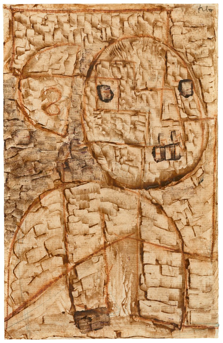 This picture shows the following artwork: Paul Klee. „Hörender“. 1934.