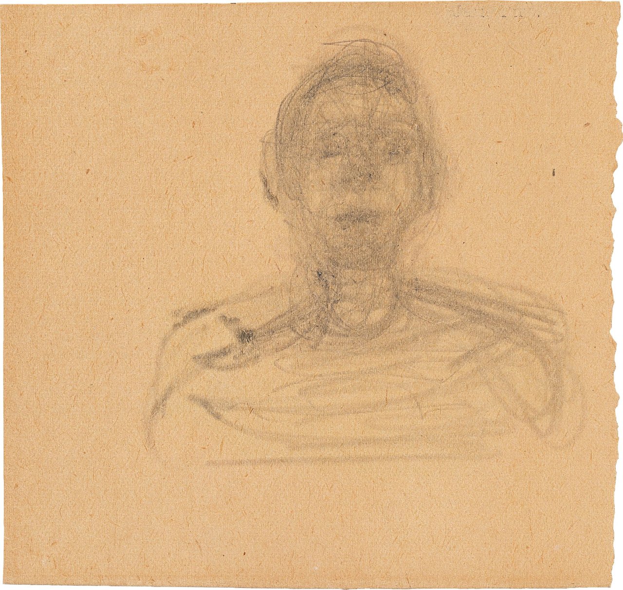 Auf diesem Bild ist das folgende Kunstwerk zu sehen: Alberto Giacometti. „Buste d’homme“.