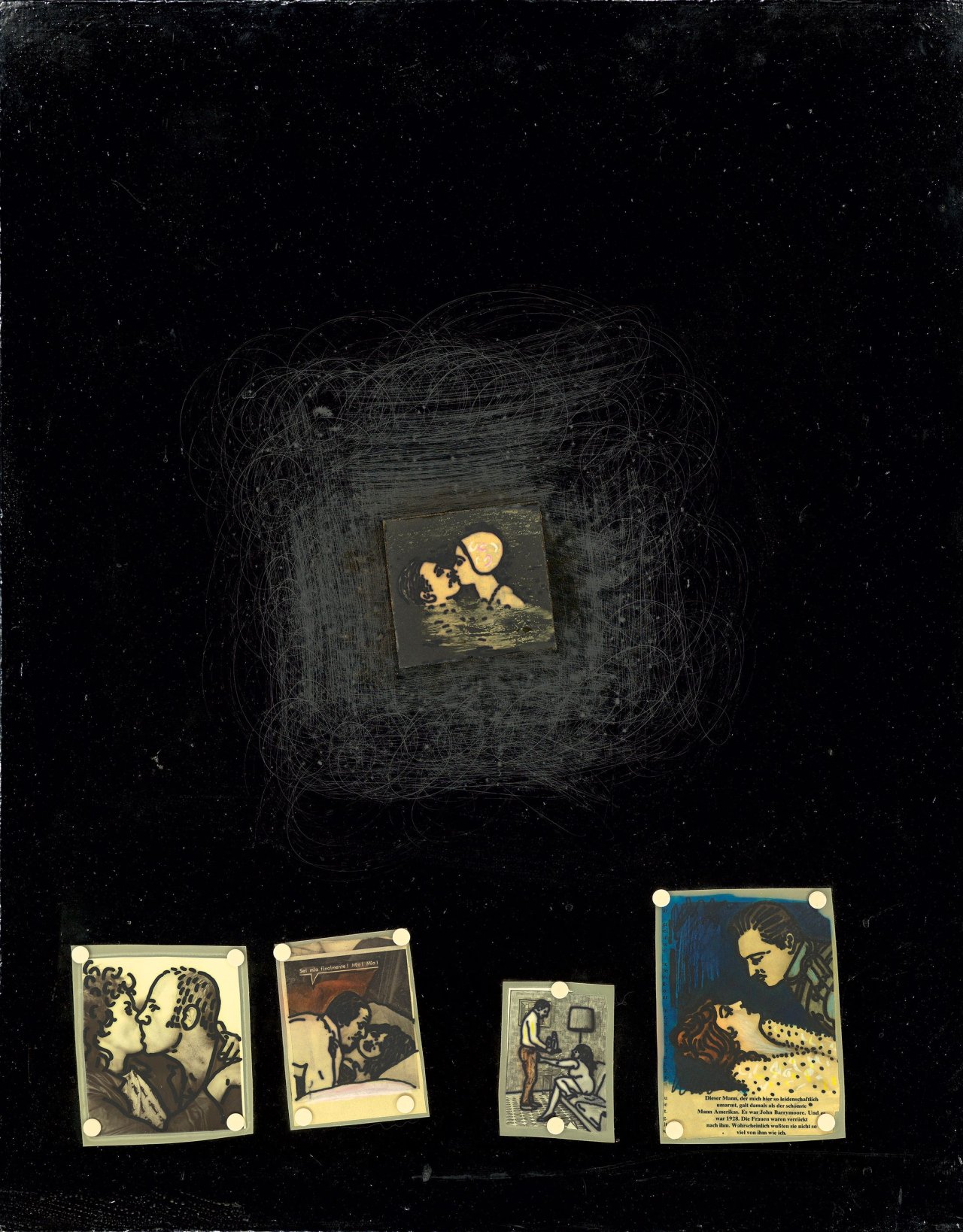 Auf diesem Bild ist das folgende Kunstwerk zu sehen: C.O. Paeffgen. Ohne Titel. 1972/73.