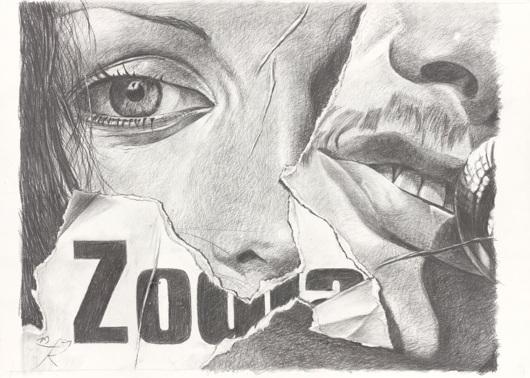 Auf diesem Bild ist das folgende Kunstwerk zu sehen: Fritz Köthe. Zodiac. 1971.