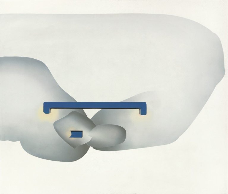 Auf diesem Bild ist das folgende Kunstwerk zu sehen: Lambert Maria Wintersberger. „Klammer“. 1968.