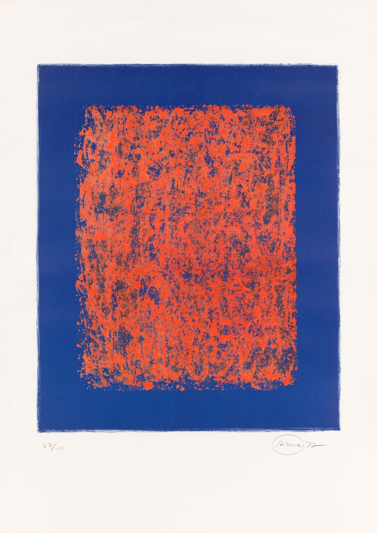 Auf diesem Bild ist das folgende Kunstwerk zu sehen: Otto Piene. „Sponge“. 1977.