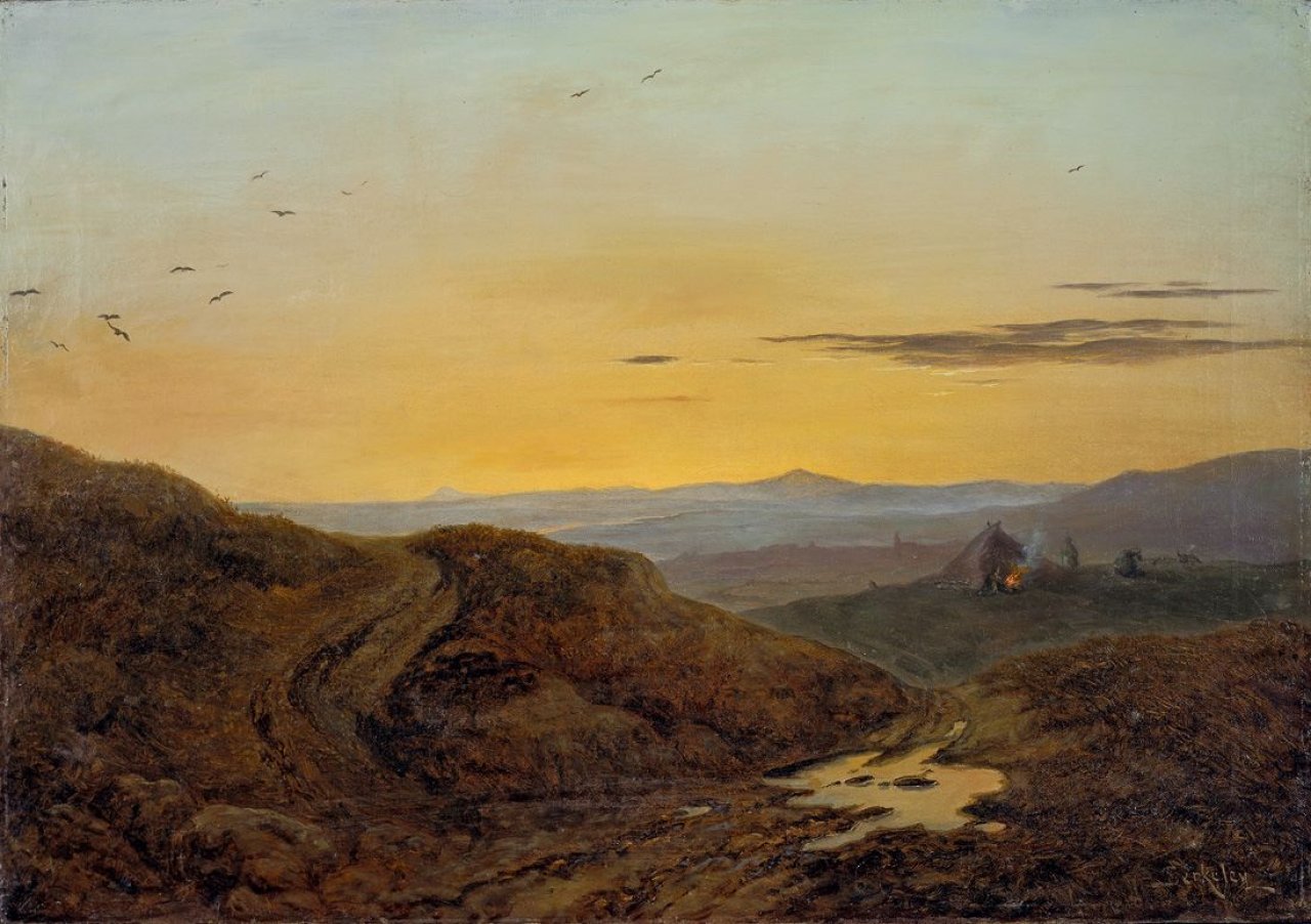 Auf diesem Bild ist das folgende Kunstwerk zu sehen: Carl Robert Kummer. „Berkeley“. Um 1851.