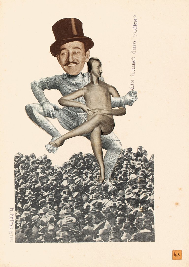 Auf diesem Bild ist das folgende Kunstwerk zu sehen: Karl Hermann Trinkaus. die kunst dem volke?.