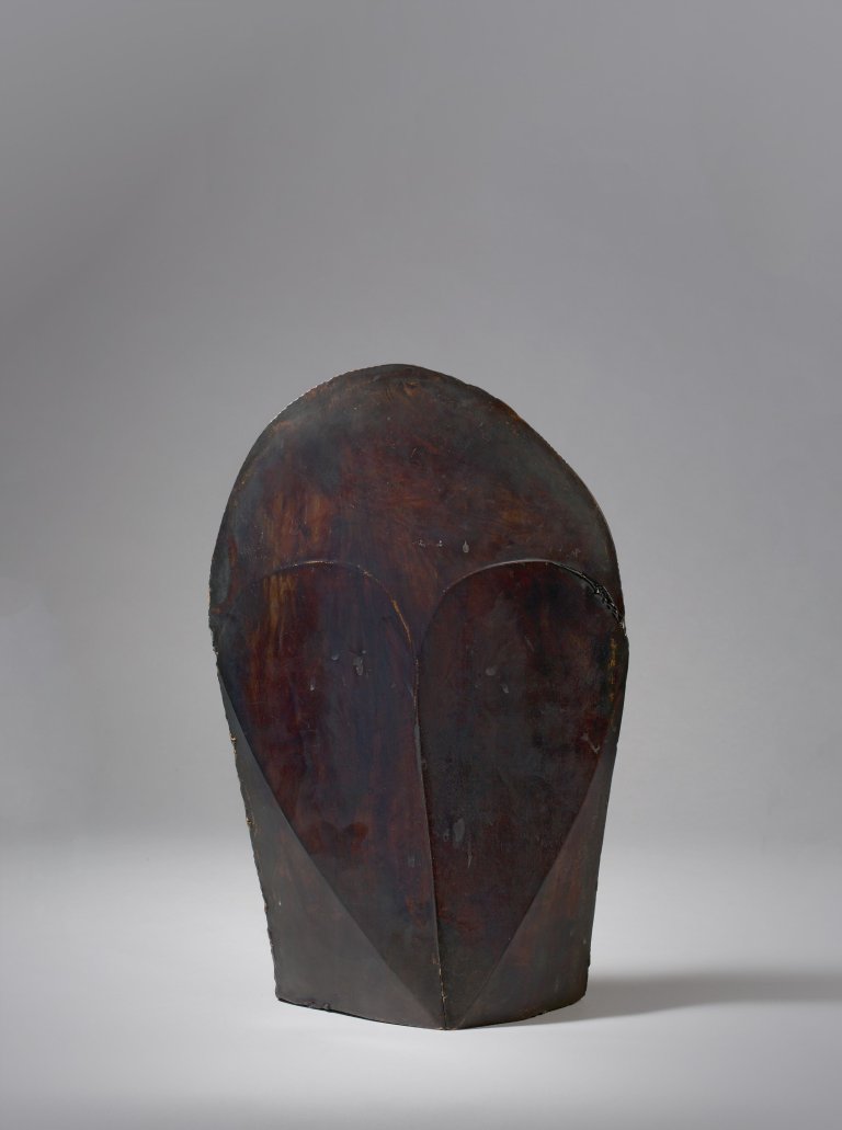 Auf diesem Bild ist das folgende Kunstwerk zu sehen: Michael Croissant. „Kopf“. 1992.