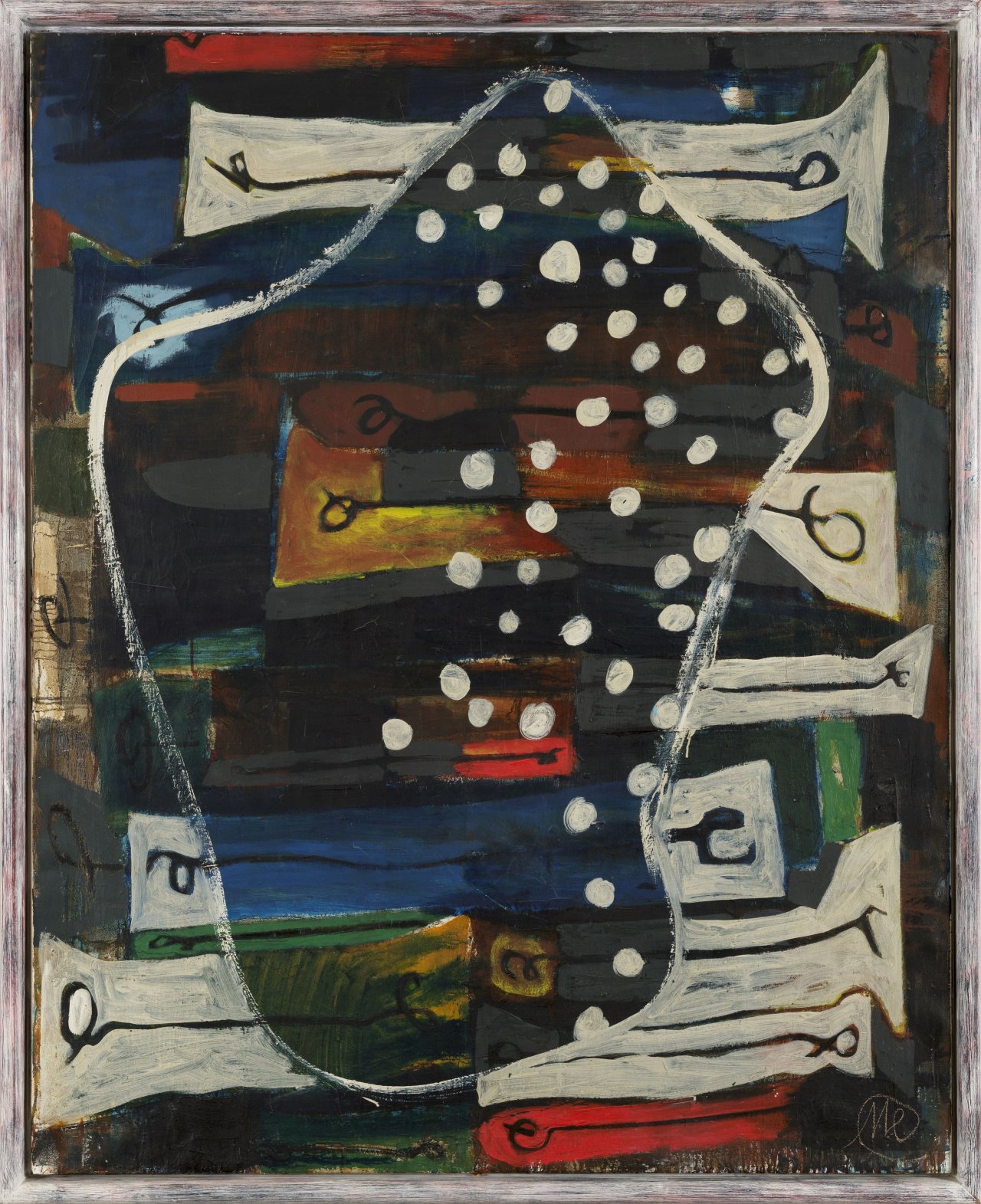 Auf diesem Bild ist das folgende Kunstwerk zu sehen: Markus Lüpertz. „Milano“. 1976/79.
