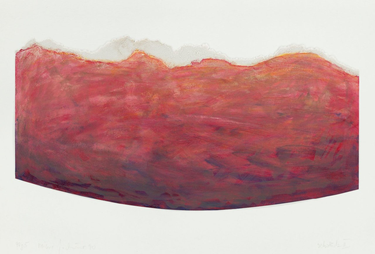 This picture shows the following artwork: Raimer Jochims. Sehstück II. 1990.