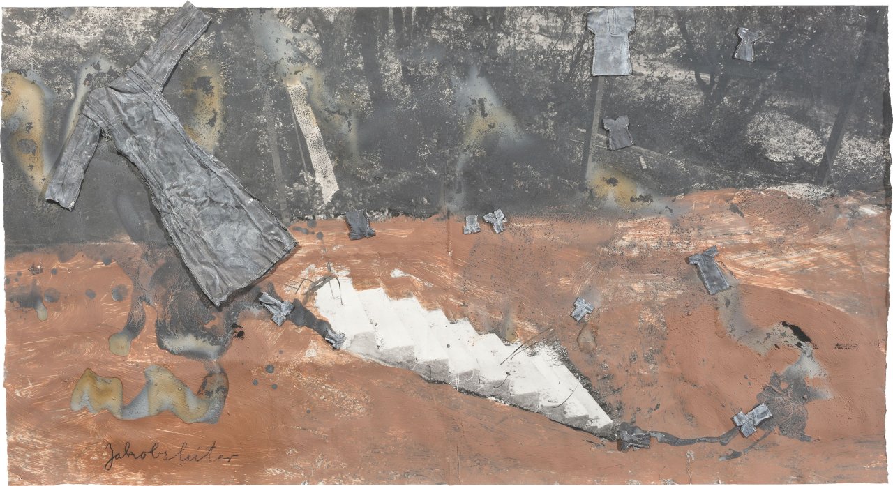 This picture shows the following artwork: Anselm Kiefer. ”Jakobsleiter”. 2003.