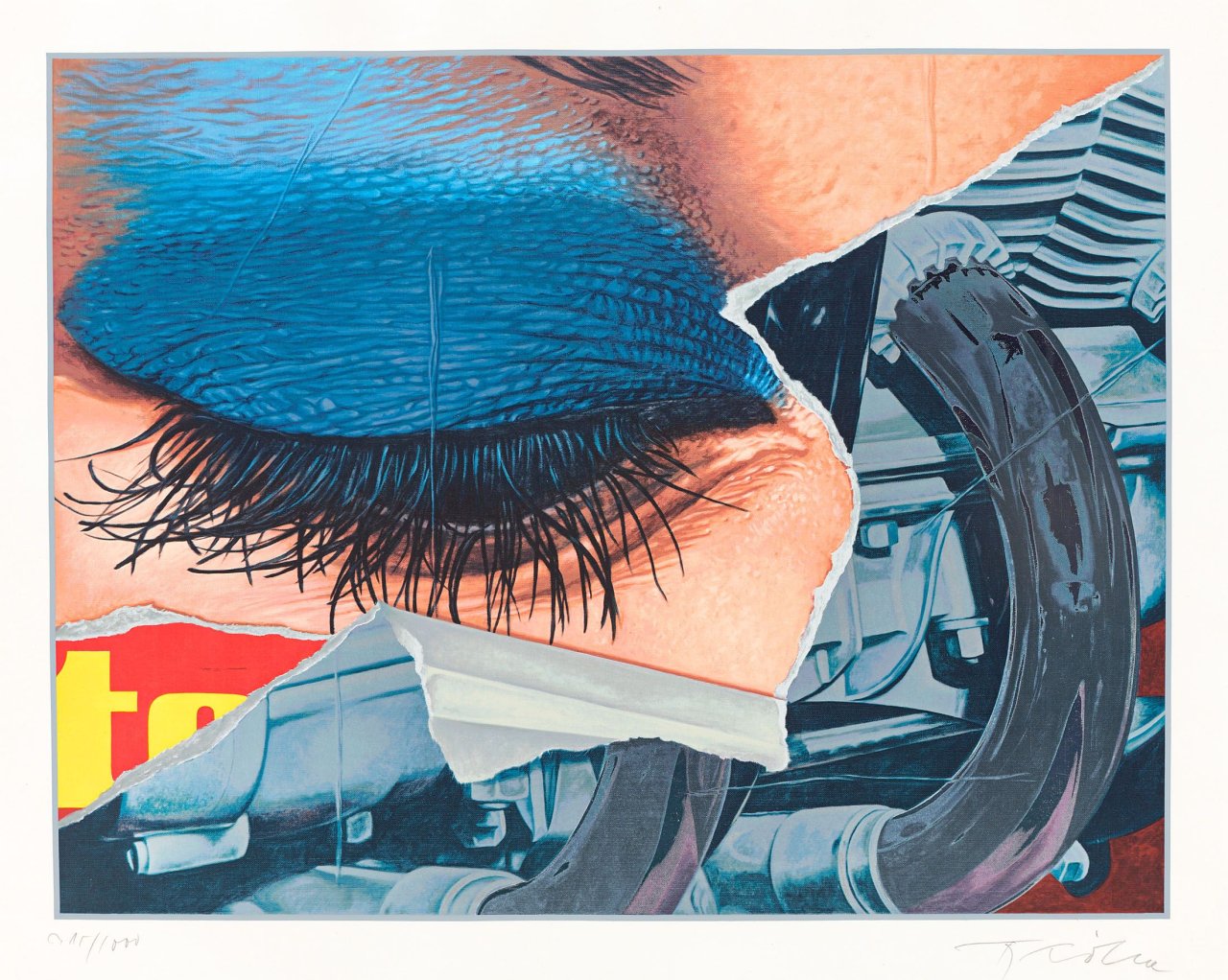 Auf diesem Bild ist das folgende Kunstwerk zu sehen: Fritz Köthe. „Kawasaki“. 1973.