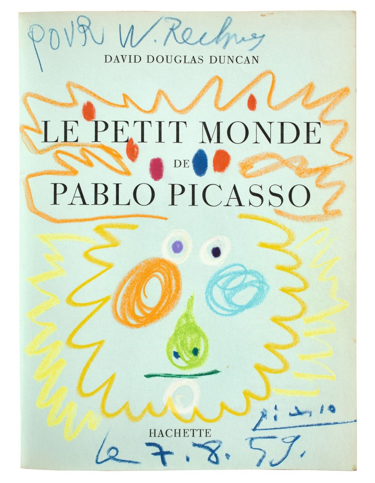 Auf diesem Bild ist das folgende Kunstwerk zu sehen: Pablo Picasso. Ohne Titel. 1959.