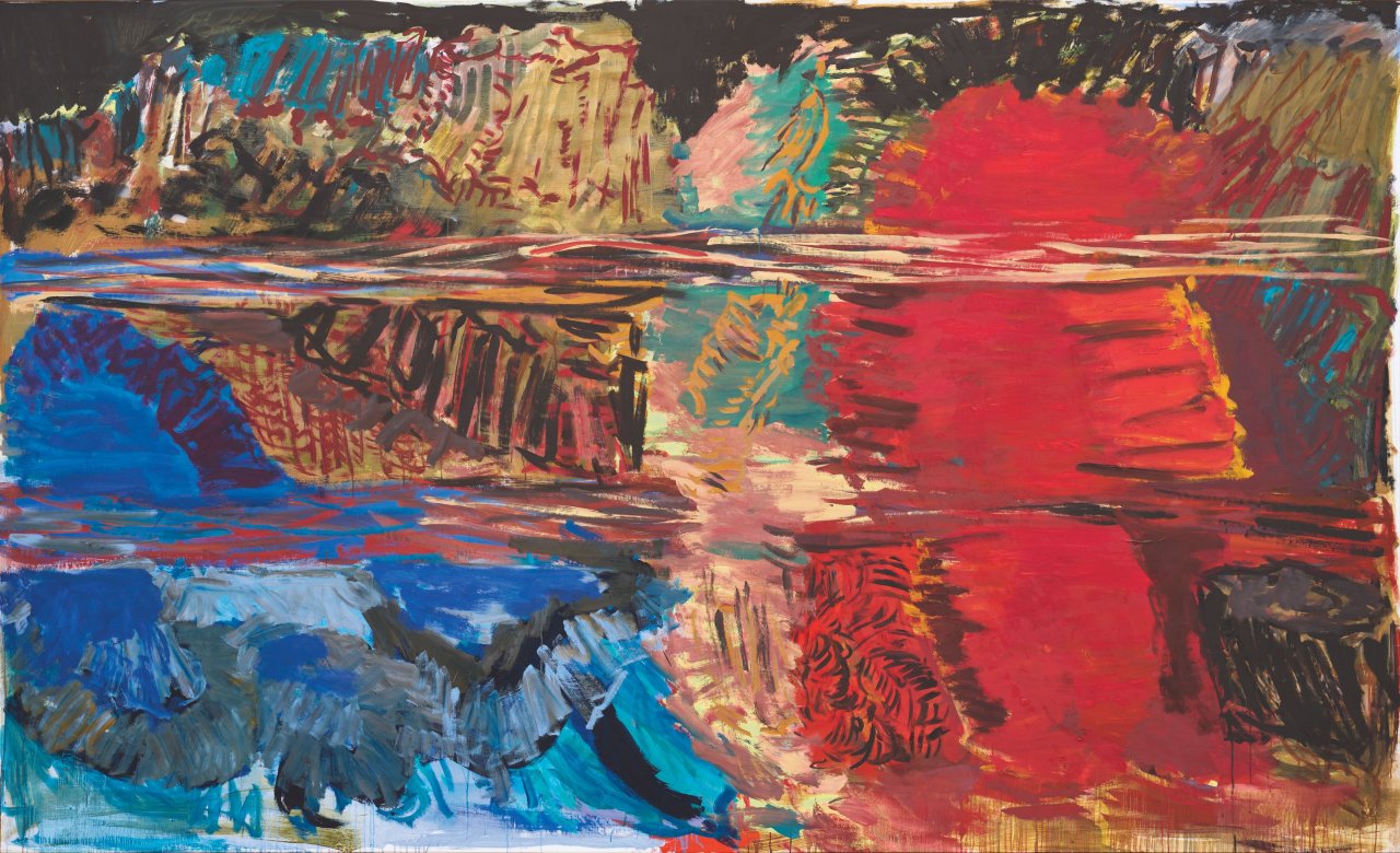 This picture shows the following artwork: Per Kirkeby. Untitled. 2011.