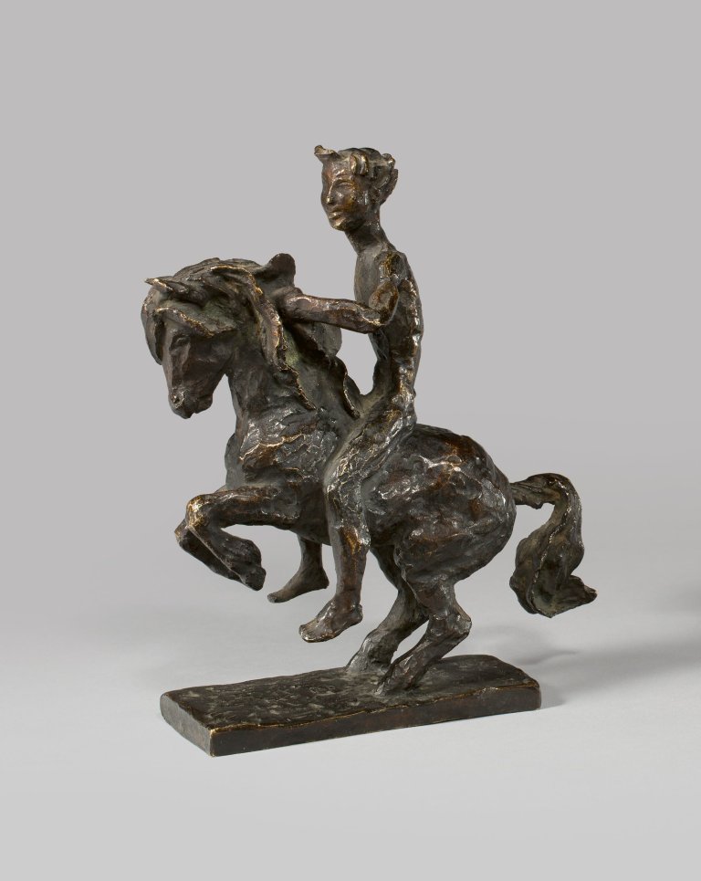 Auf diesem Bild ist das folgende Kunstwerk zu sehen: Renée Sintenis. „Junger Reiter II“. 1935.