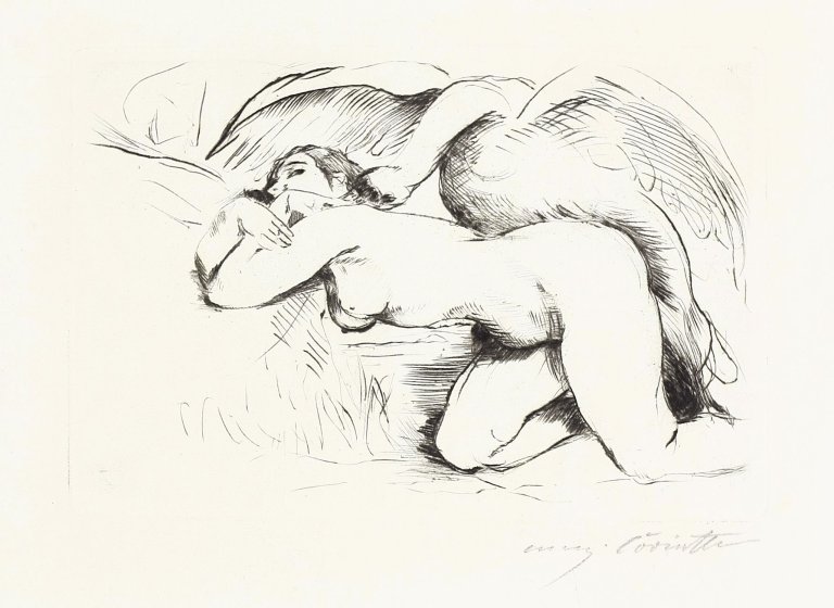 This picture shows the following artwork: Lovis Corinth. „Leda mit dem Schwan“. 1914.
