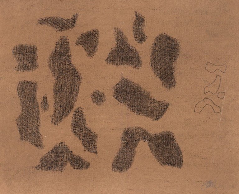 Auf diesem Bild ist das folgende Kunstwerk zu sehen: Willi Baumeister. „Gilgamesch XX“. 1943.