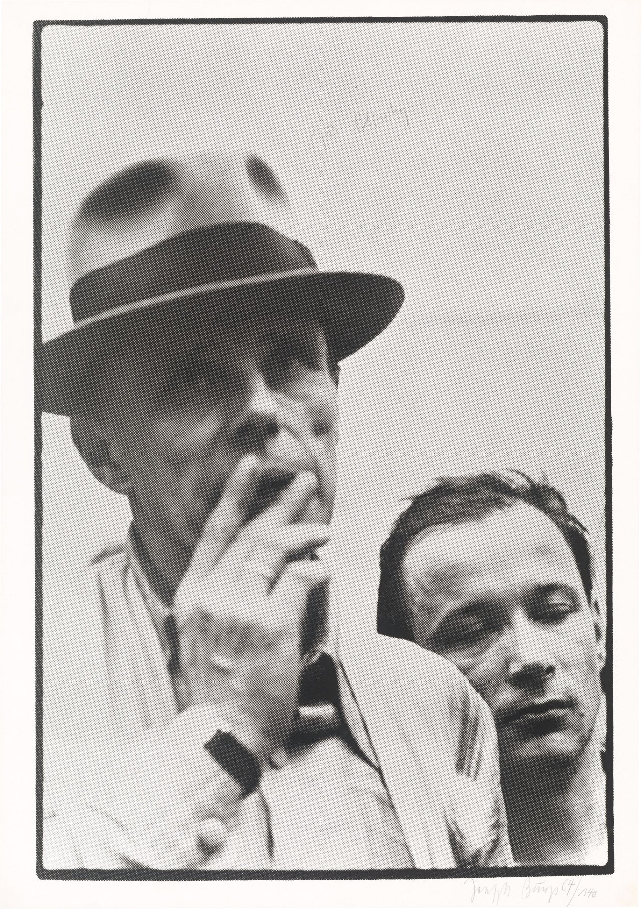 This picture shows the following artwork: Joseph Beuys. ”Für Blinky”. 1980.