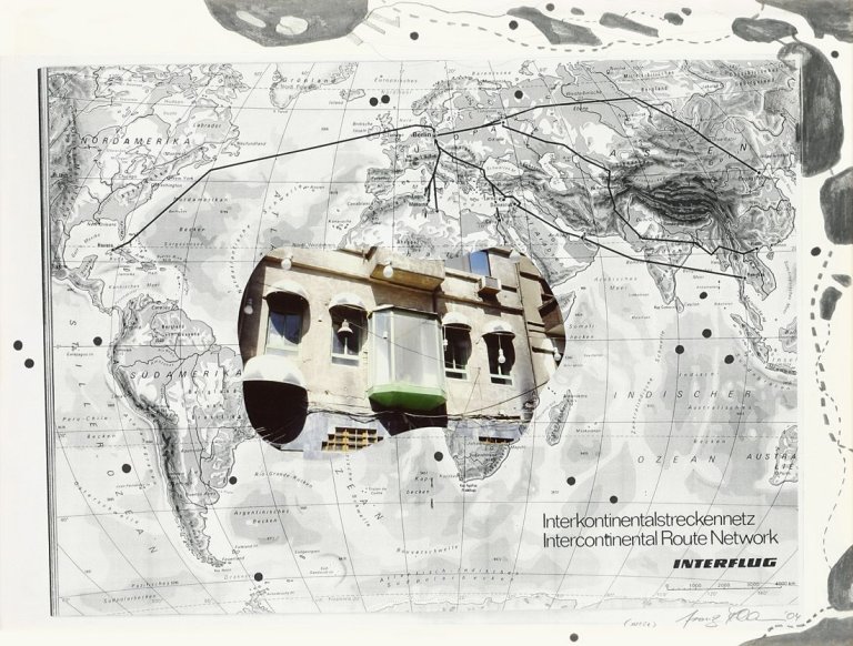 Auf diesem Bild ist das folgende Kunstwerk zu sehen: Franz Ackermann. „(Insel)“. 2004.