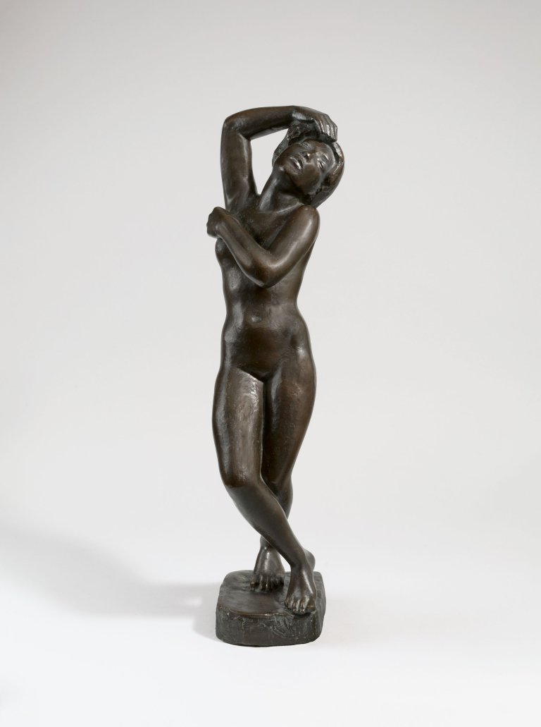 Auf diesem Bild ist das folgende Kunstwerk zu sehen: Georg Kolbe. „Sklavin“. 1916.