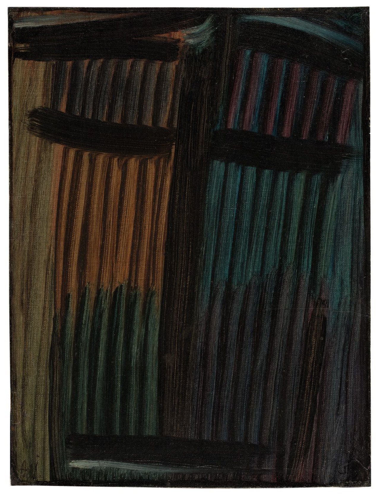 Auf diesem Bild ist das folgende Kunstwerk zu sehen: Alexej von Jawlensky. „Große Meditation“. Um 1936/37.