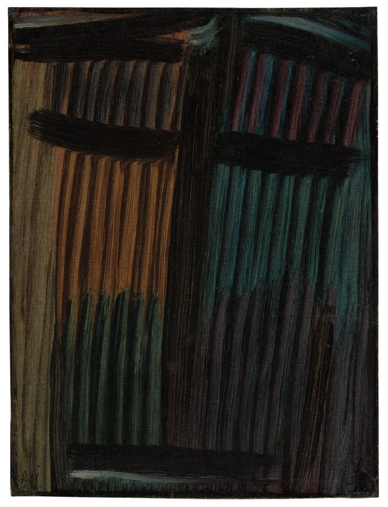 Auf diesem Bild ist das folgende Kunstwerk zu sehen: Alexej von Jawlensky. „Große Meditation“. Um 1936/37.