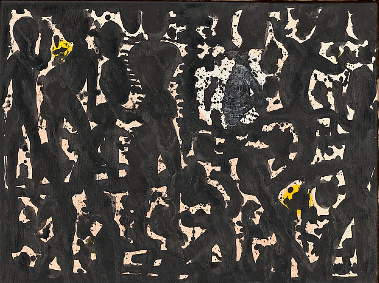Auf diesem Bild ist das folgende Kunstwerk zu sehen: Helmut Middendorf. „Crowd“. 1991.