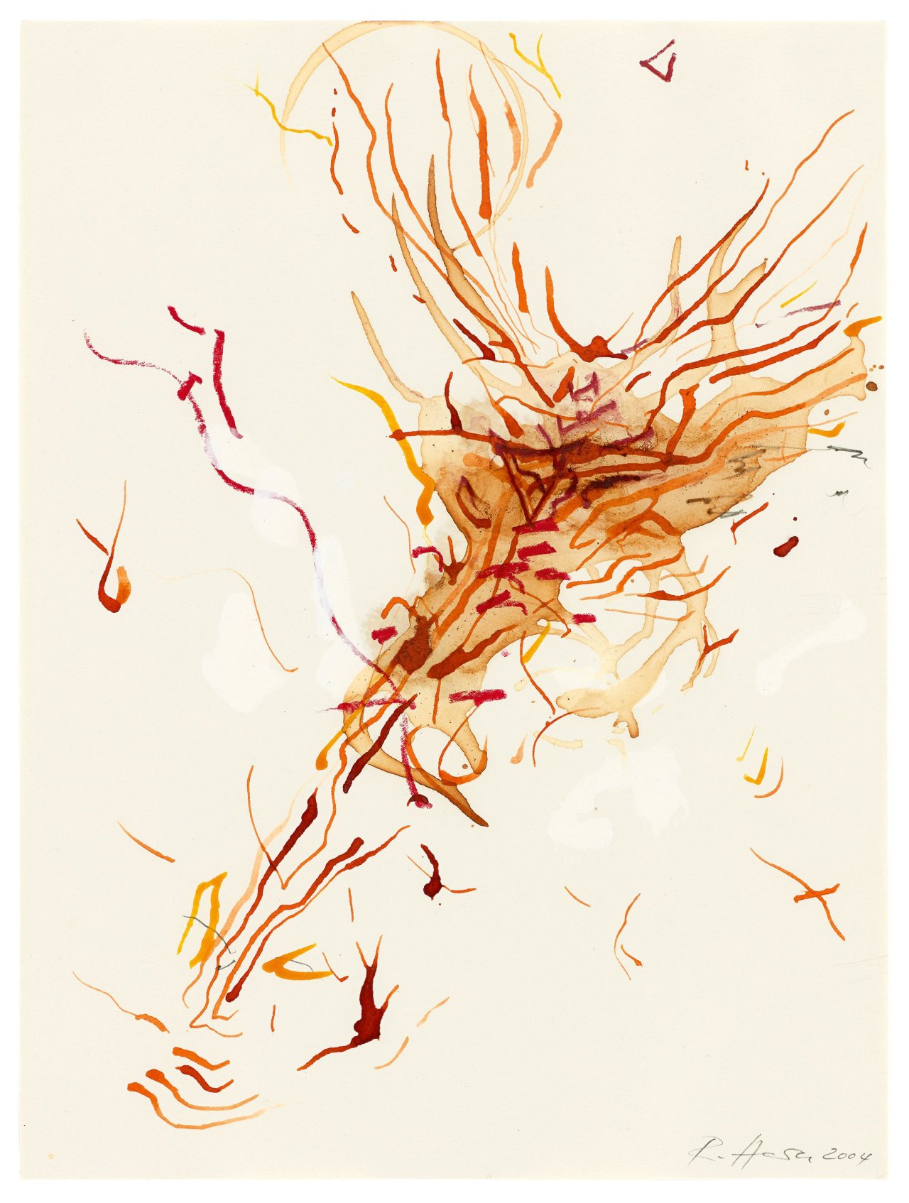 This picture shows the following artwork: Rebecca Horn. Untitled. 2004.