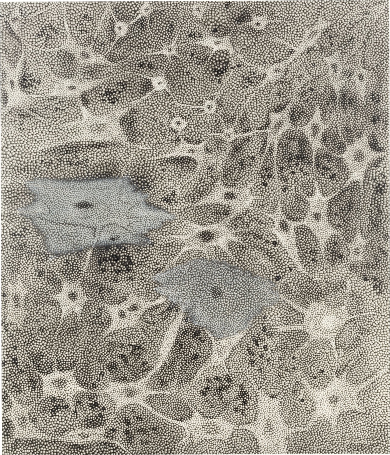 Auf diesem Bild ist das folgende Kunstwerk zu sehen: Ross Bleckner. „PATHWAY“. 1998.