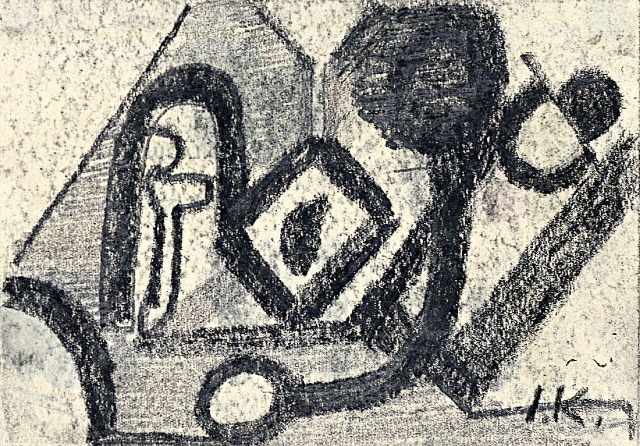 Auf diesem Bild ist das folgende Kunstwerk zu sehen: Ida Kerkovius. Ohne Titel.