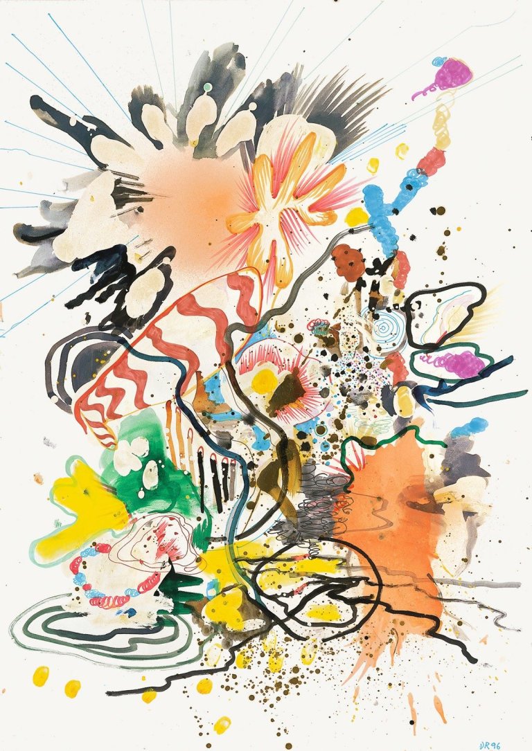 Auf diesem Bild ist das folgende Kunstwerk zu sehen: Daniel Richter. Ohne Titel. 1996.