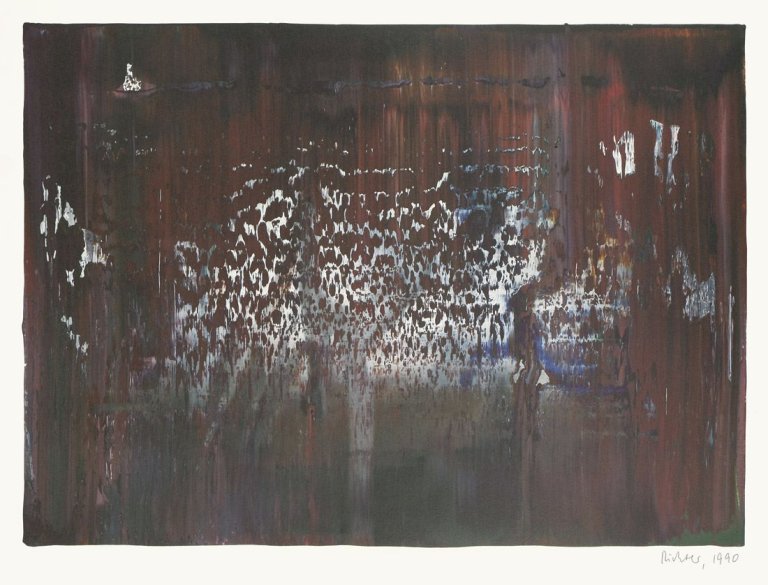 This picture shows the following artwork: After Gerhard Richter. „Werk Nr. 641/2“. 1990.