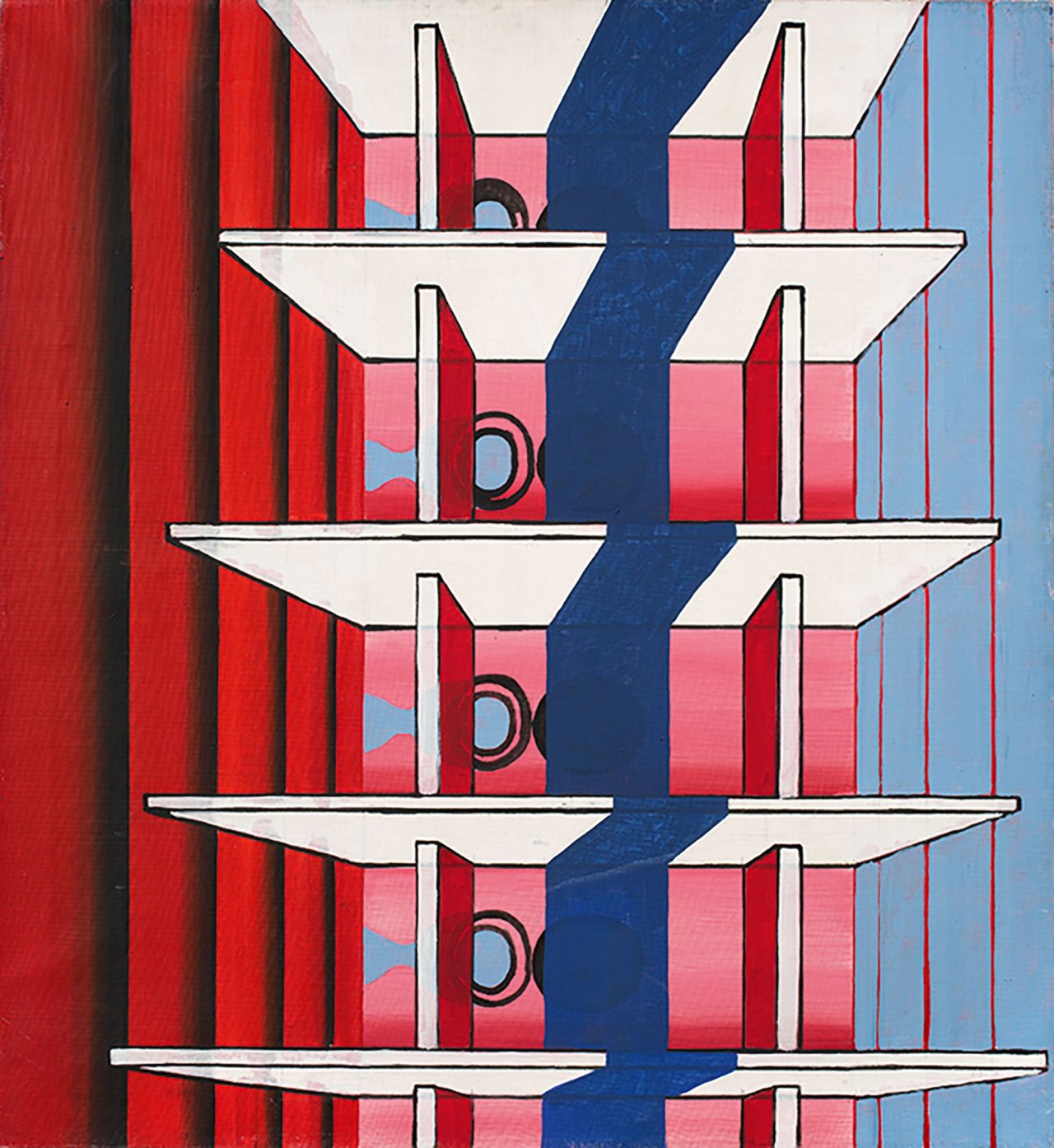 Auf diesem Bild ist das folgende Kunstwerk zu sehen: Ulrich Knispel. „Technik VI“.