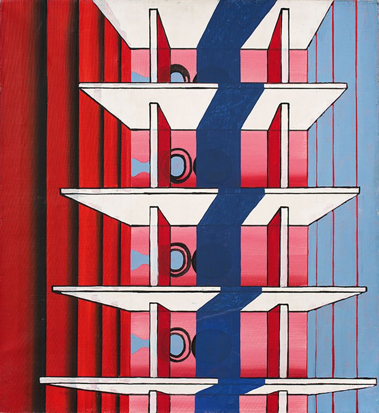 Auf diesem Bild ist das folgende Kunstwerk zu sehen: Ulrich Knispel. „Technik VI“.