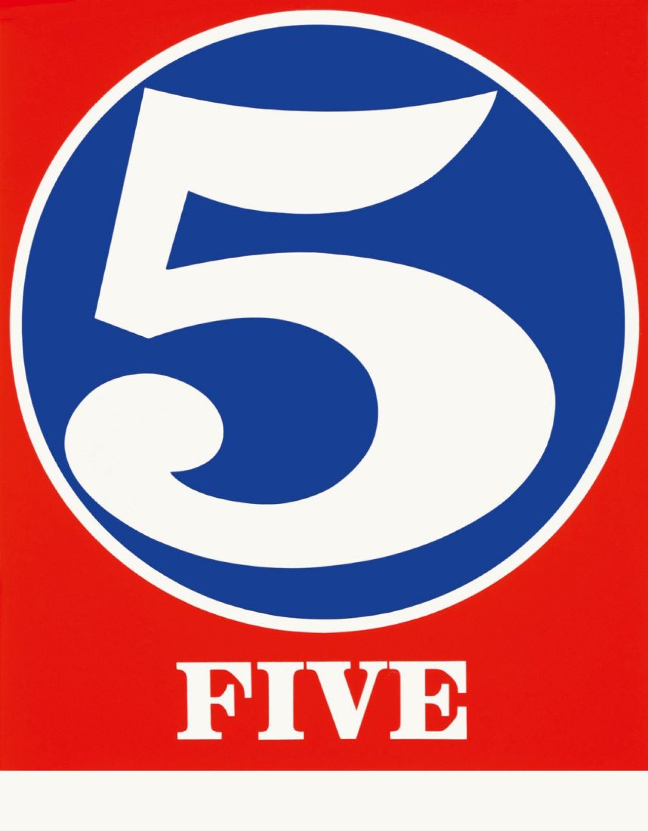 Auf diesem Bild ist das folgende Kunstwerk zu sehen: Robert Indiana. „Numbers“. 1968.